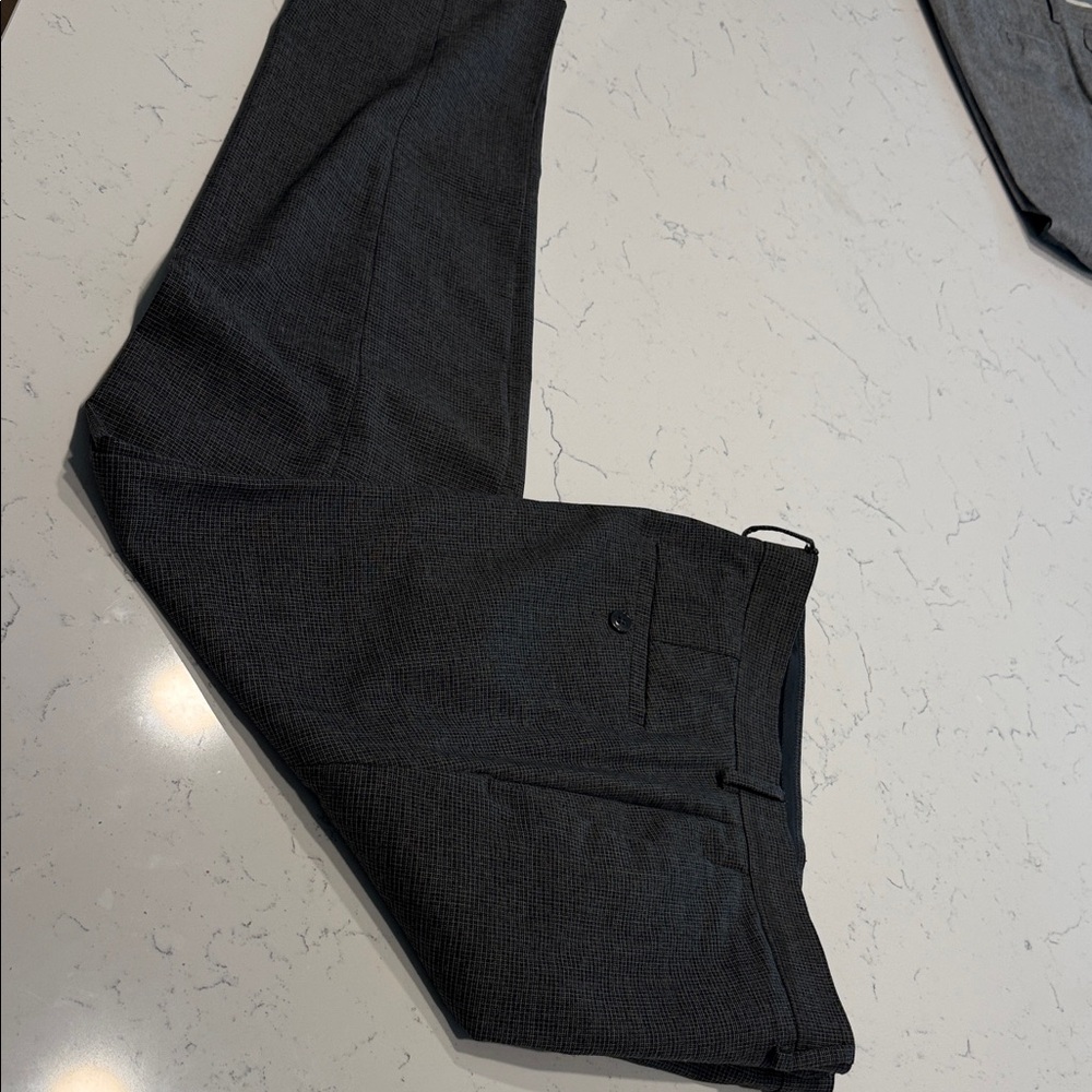 Kenneth Cole Men's Dark Gray Dress Pants